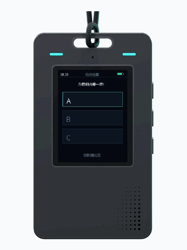 投票与答题功能示意 / Votes & quizzes interface demo