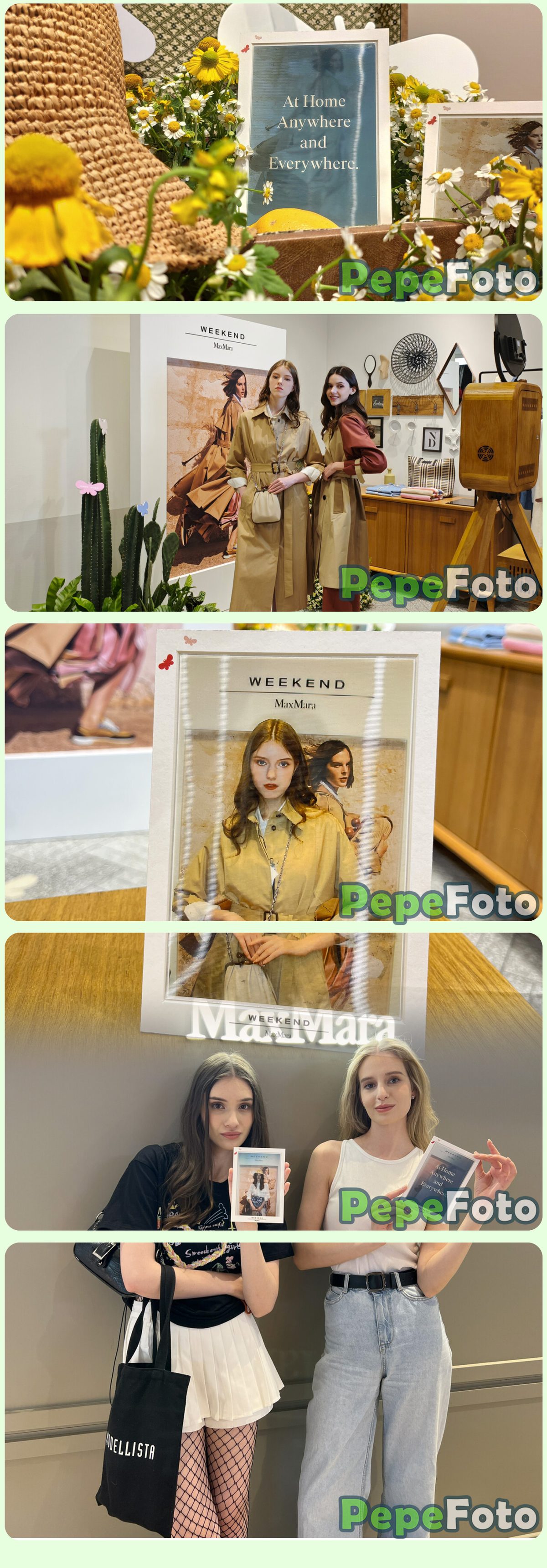 Maxmara 时尚快闪“翻”出新意境！ / Lenticular card keepsake produced at the Maxmara in-store pop-up