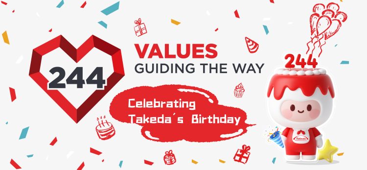 听说Takeda周年庆有个超赞的AI互动 / Guests at the Takeda 244th anniversary AI photo station