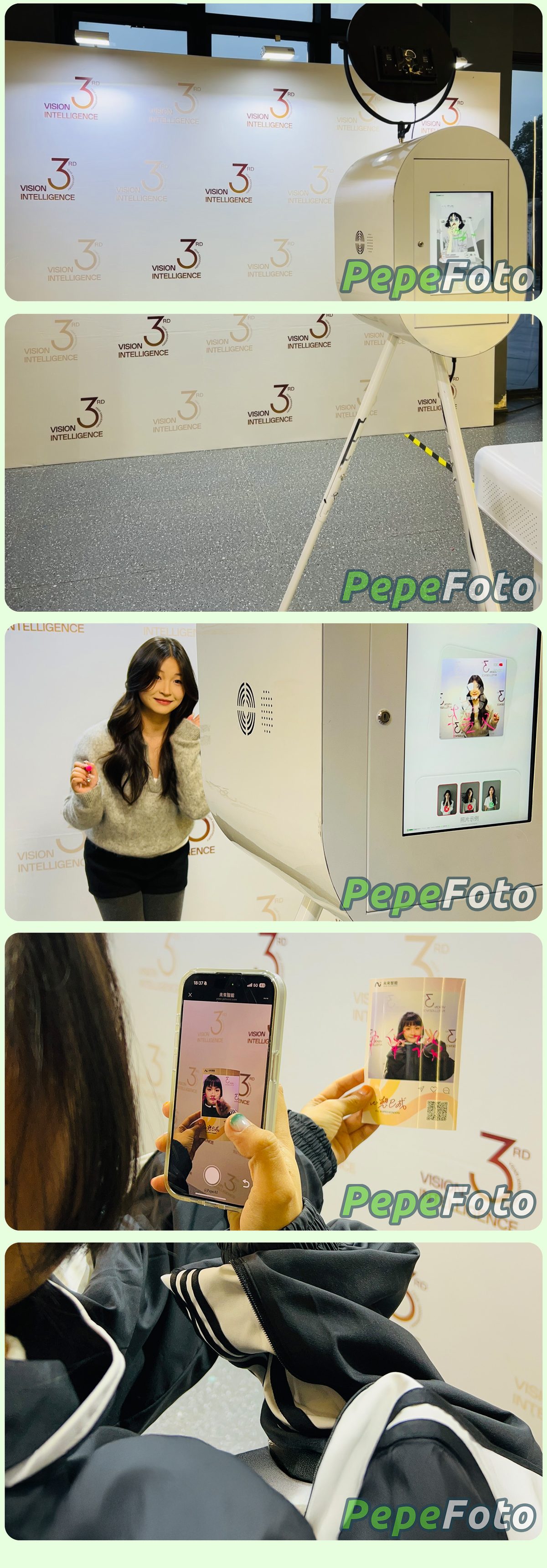 会“打招呼”的AR动态签到 / Conference guest pass playing an AR video greeting when scanned